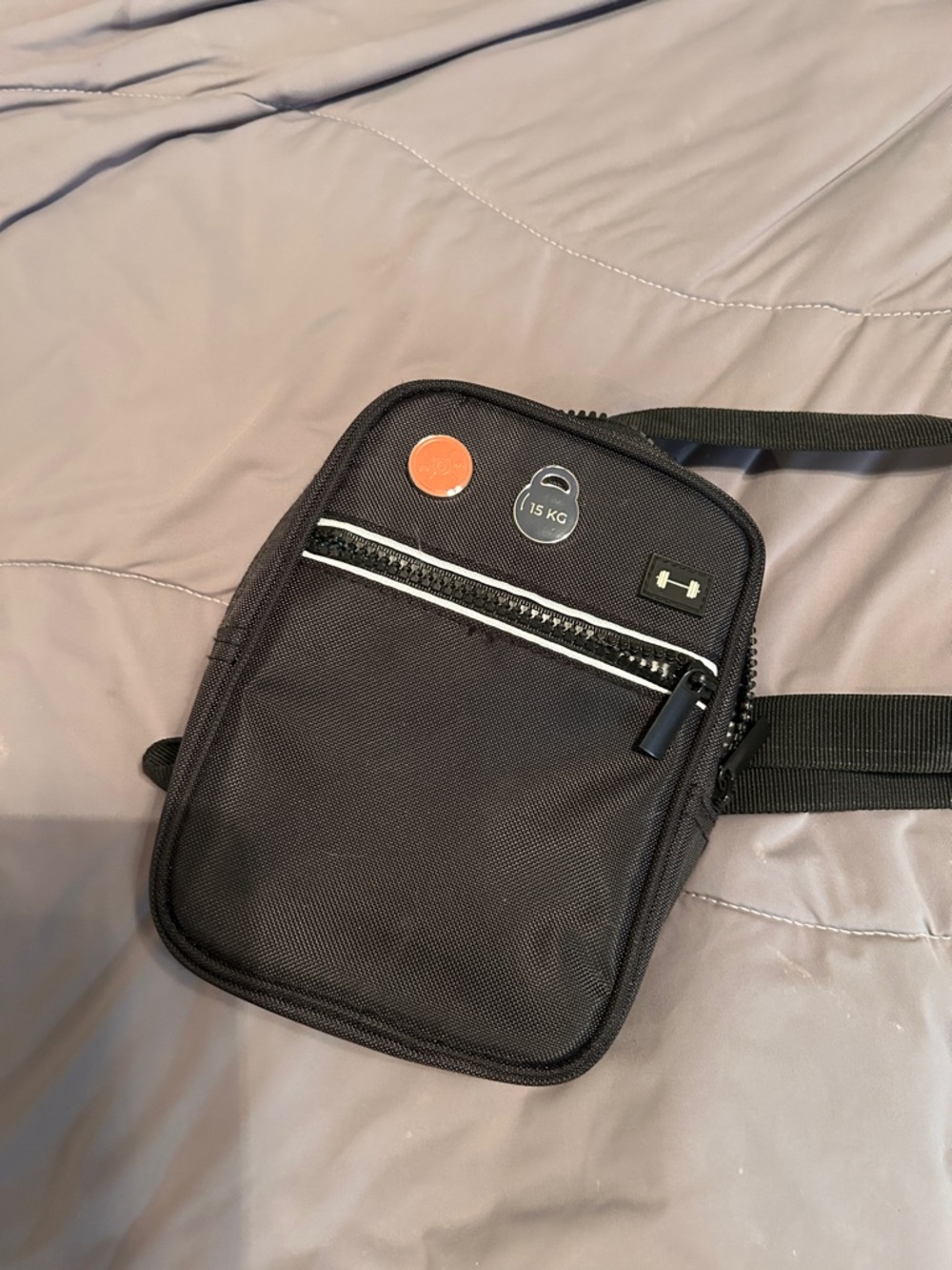Barbella Box Sling Bag (adjustable strap) & KG pins